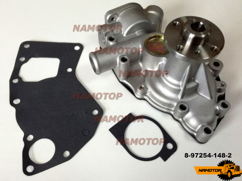 Помпа водяная ISUZU 3LD1, 3LD2, 4LE1, 4LE2, 4LC1. 3LD1, 4LB1-T, 3LB1 (223mm) 8-97045-402-0, 8-97045-402-1, 8-97254-148-0, 8-97254-148-1, 8-98098662-0. 8-97126-189-0. 8-98126-231-3 / 8-98126-231-1 / 8-98126-231-2 / 8-98126-231-0 / 8-97254-148-3 / 8-97254-
